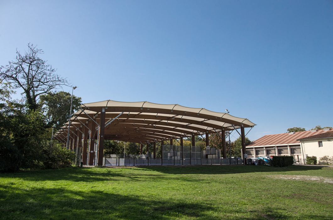 WOODEN CONSTRUCTION ARCHITECTURE TEXTILE TENSILE FABRIC STRUCTURE